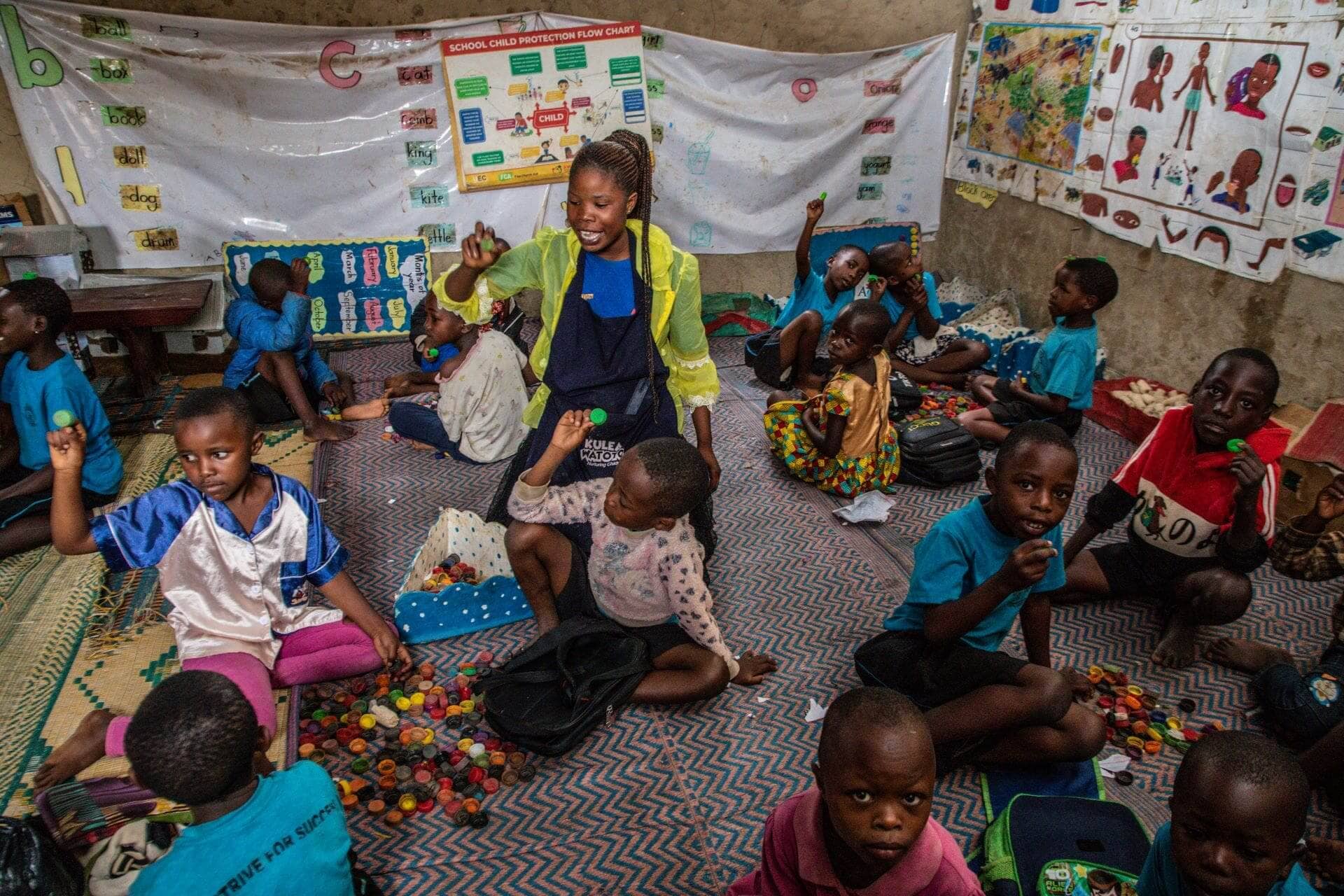 Thanks to Kulea Watoto training, Uweka Annah Mary, a teacher at PIVOT ECD Center now uses playful, hands-on teaching. Children are more curious, engaged, and excited to learn than ever before.